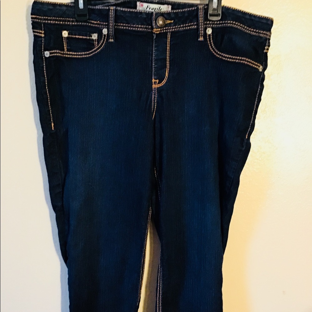 Fragile Blue Jeans - image 1